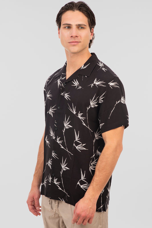 Πουκάμισο Rebase 251RGS-5043 Black