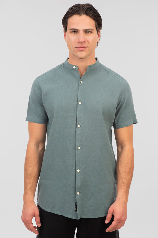 Πουκάμισο Rebase 251RGS-5054 Teal Green