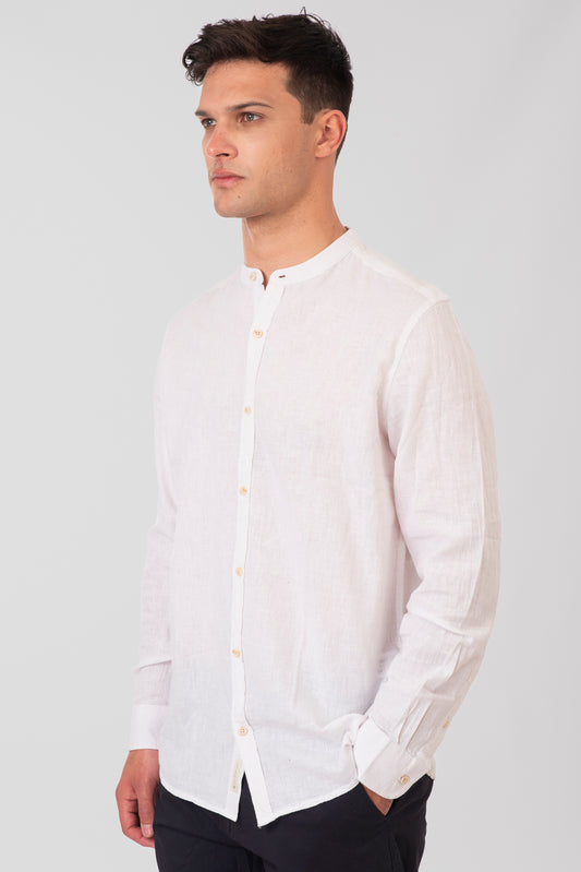 Πουκάμισο Rebase 251RGS-5057 Linen White