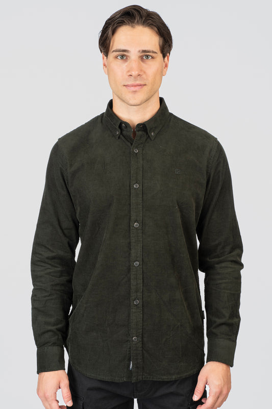 Πουκάμισο Κοτλέ Rebase 252RGS-5098  Deep Forest