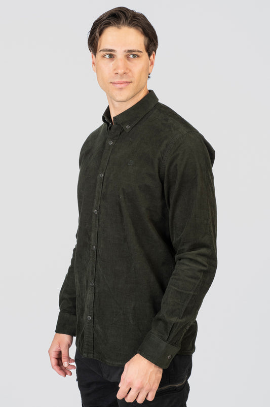 Πουκάμισο Κοτλέ Rebase 252RGS-5098  Deep Forest