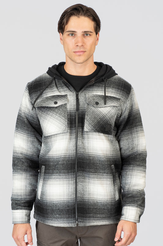 Overshirt Rebase 252RGS-5104 Black-White