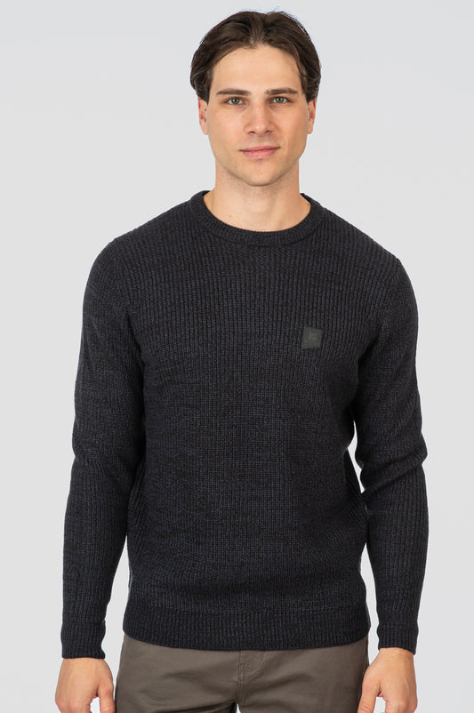 Πλεκτό Rebase 252RKNIT-8040 Marine-Black