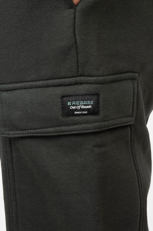 Παντελόνι Φόρμας Cargo Rebase 252RPAN-6022  Forest Green