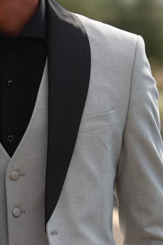 Γαμπριάτικο Κοστούμι Makis Tselios Σμόκιν | Ανοιχτό Γκρι