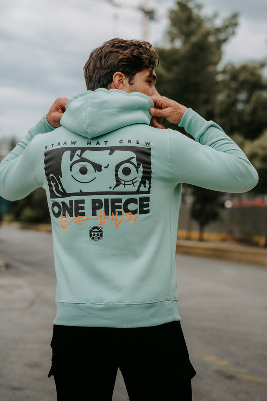 Φούτερ Κουκούλα Clever Μέντα | One Piece
