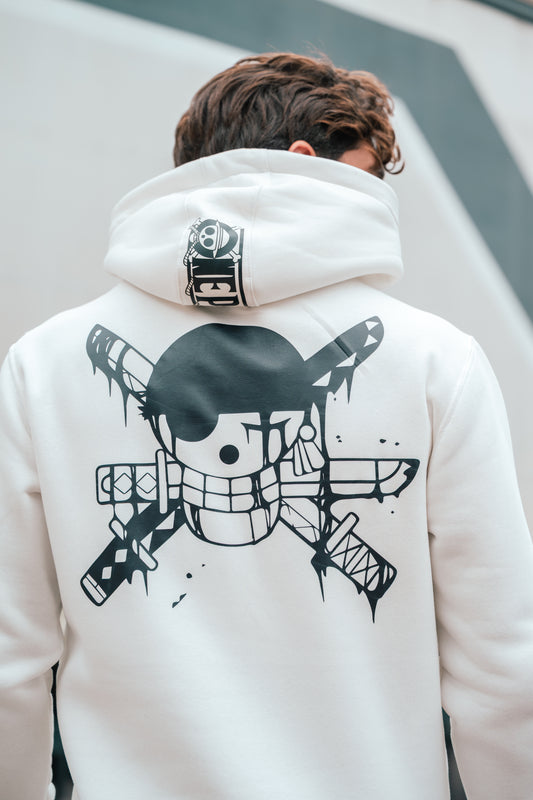 Φούτερ Κουκούλα Clever Λευκό | Πειρατής