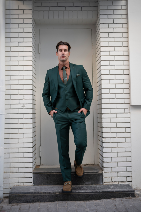 Ανδρικό Χειμερινό Κοστούμι Boston | Πράσινο