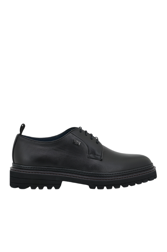 Renato Garini Lace Up Μαύρο