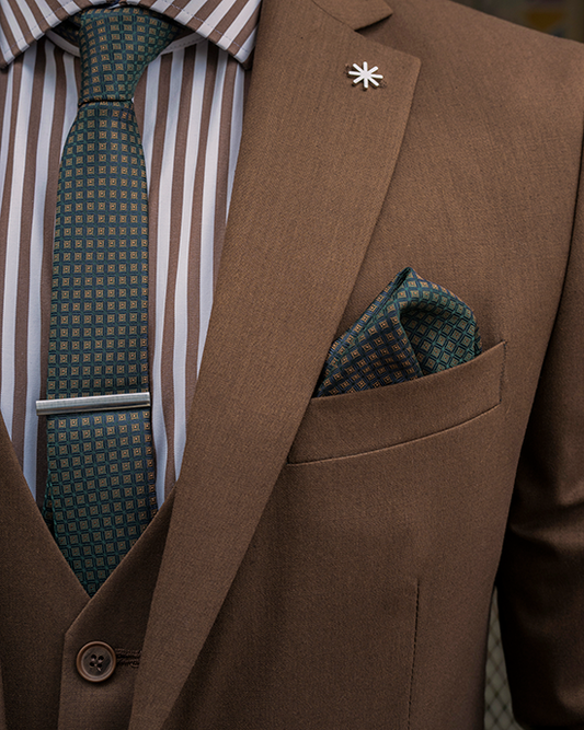 Ανδρικό Κοστούμι Boston | Καφέ
