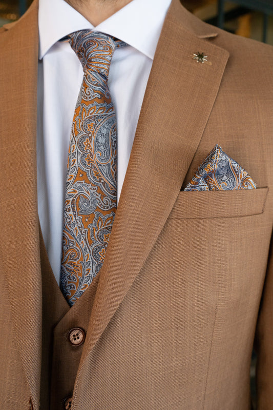 Ανδρικό Κοστούμι Boston | Καφέ